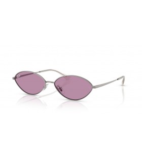Ray-Ban RB3757 Kai Bio a Base di L (56 - 15) con lenti Viola e Silver frame Occhiali da sole