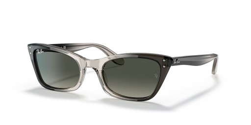 Ray-Ban RB2299女性バーバンクS(52-20)灰色のレンズとグレーフレームサングラス