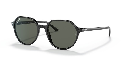Ray-Ban RB2195Thalia S(53-18)グリーンレンズは、黒フレームサングラス