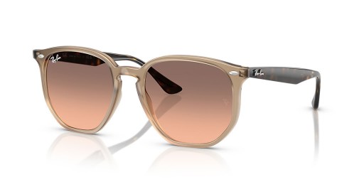 Ray-Ban RB4306L(54-19)灰色のレンズやベージュフレームサングラス