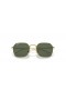Ray-Ban RB9594SキッズXL(49-19)グリーンレンズ-ゴールドフレームサングラス