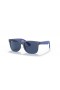 Ray-Ban RB9069SジャスティンキッズS(48-16)ブルーレンズ、ブルーフレームサングラス