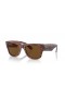 Ray-Ban RB0840SメガWayfarer M(51-21)モノ-コト-ミル-ヒトでレンズブラウンフレームサングラス
