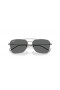 Ray-Ban RBR0102Sキャラバンの逆XXL(61-15）グレーレンズや銀のフレームサングラス