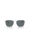 Ray-Ban RB3588L(55-19)灰色のレンズや銀のフレームサングラス