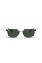Ray-Ban RB3684CH Chromance XL(58-18)灰色のレンズは、黒フレームサングラス