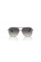Ray-Ban RB9096S案キッズM(52-13)灰色のレンズとグレーフレームサングラス