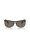 Ray-Ban RB4452CH Chromance Liteforce XXL(59-20)灰色のレンズは、黒フレームサングラス