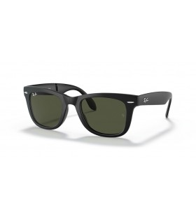 Ray-Ban RB4105WayfareræŠ˜ã‚ŠãŸãŸã¿ã‚¯ãƒ©ã‚·ãƒƒã‚¯L(50-22)ã‚°ãƒªãƒ¼ãƒ³ãƒ¬ãƒ³ã‚ºã¯ã€é»’ãƒ•ãƒ¬ãƒ¼ãƒ ã‚µãƒ³ã‚°ãƒ©ã‚¹