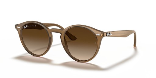 Ray-Ban RB2180F M (51 - 20) med Brune linser og Beige frame Solbriller
