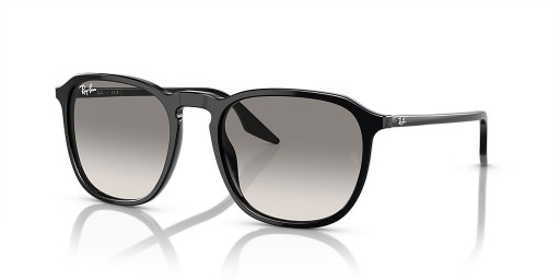 Ray-Ban RB2203 M (52 - 20) med Grå linser og Svart frame Solbriller