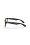 Ray-Ban RB2132F Nye Wayfarer Klassiske M (55 - 18) med Gule linser og Svart frame Solbriller
