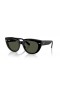 Ray-Ban RB2286 Doreen L (52 - 20) med Grønne linser og Svart frame Solbriller