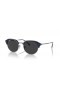 Ray-Ban RB4429 XL (53 - 20) med Svarte linser og Solbriller Blå ramme
