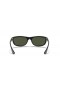 Ray-Ban RB4089 Balorama L (62 - 19), med Grønne linser og Svart frame Solbriller