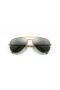 Ray-Ban RB3625 Nye Aviator L (58 - 14) med Sølv linser og Gull frame Solbriller