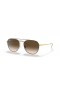 Ray-Ban RB3589 L (55 - 18) med Brune linser og Brown frame Solbriller