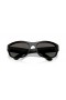 Ray-Ban RB2289 Mega Balorama Mørklagt Samling XL (63 - 19), med Grå linser og Svart frame Solbriller