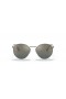 Ray-Ban RB8247 Runde Titanium S (50 - 21) med Blå linser og Sølv frame Solbriller