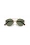 Ray-Ban RB8237 Runde II Titanium S (50 - 20) med Grønne linser og Gull frame Solbriller