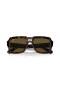 Ray-Ban RB4408 Magellan Bio-Basert L (54 - 19), med Brune linser og Tortoise frame Solbriller