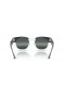 Ray-Ban RB0298S Mega Hawkeye Chromance L (53 - 21) med Gjennomsiktig linser og Solbriller Blå ramme