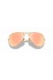 Ray-Ban RB3449 L (59 - 14) med Kobber linser og Gull frame Solbriller