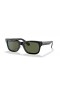 Ray-Ban RB2283 Burbank M (52 - 20) med Grønne linser og Svart frame Solbriller