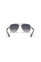Ray-Ban RB3683 L (56 - 15) med Blå linser og Sølv frame Solbriller