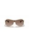 Ray-Ban RB3471 M (0 - 132) med Brune linser og Gull frame Solbriller