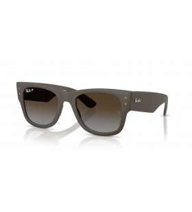 Ray-Ban RB4840S Mega Wayfarer Liteforce L (52 - 21) med Brune linser og Brown frame Solbriller