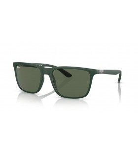 Ray-Ban RB4385 XXL (58 - 18) med GrÃ¸nne linser og GrÃ¸nn frame Solbriller