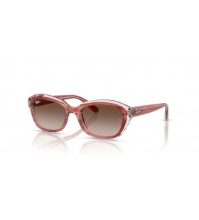 Ray-Ban RB9081S Barn S (48 - 17) med Brune linser og Rosa frame Solbriller
