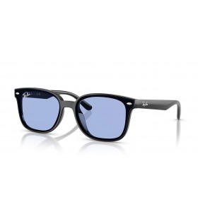 Ray-Ban RB4461D L (64 - 17) med Blå linser og Svart frame Solbriller