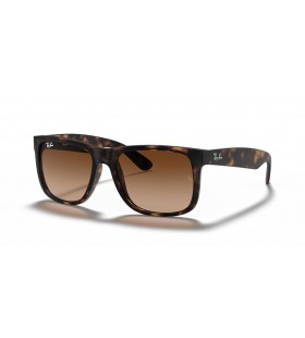 Ray-Ban RB4165 Justin Klassisk S (54 - 16) med Brune linser og Tortoise frame Solbriller