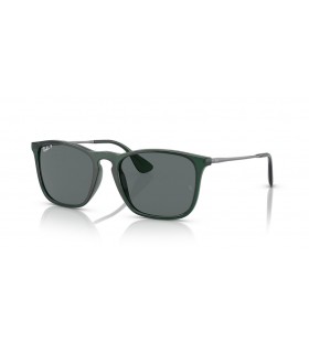 Ray-Ban RB4187 Chris M (54 - 18) med Grå linser og Grønn frame Solbriller