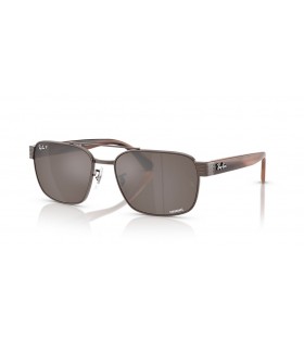 Ray-Ban RB3751CH Chromance XXL (61 - 17) med Brune linser og Kobber frame Solbriller