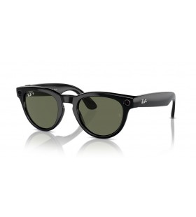 Ray-Ban RW4009 Ray-Ban | Meta Headliner M (50 - 23) med GrÃ¸nne linser og Svart frame Solbriller