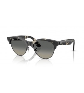 Ray-Ban RB2341 Clubmaster MÃ¥te L (54 - 19), med GrÃ¥ linser og Havana frame Solbriller