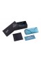 Okulary przeciwsłoneczne Ray-Ban RB9052S New Wayfarer Kids The Little Mermaid ' S (47-15) z niebieskimi soczewkami i przejrzysty oprawce