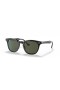 Okulary przeciwsłoneczne Ray-Ban RB2298 Hawkeye M (52-21) z zielonymi soczewkami i czarnej oprawce