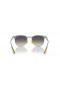 Okulary przeciwsłoneczne Ray-Ban RB8327M Scuderia Ferrari Collection L (53-20) z szarymi soczewkami i szarej oprawce