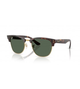 Okulary przeciwsÅ‚oneczne Ray-Ban RBR0504S Clubmaster Reverse L (54-21) z zielonymi soczewkami i Ñ‡ÐµÑ€ÐµÐ¿Ð°Ñ…Ð¾Ð²Ð¾Ð¹ oprawce