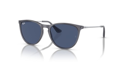 Ray-Ban RB9060S Erika Copii M (50 - 15), cu lentile Albastre și Albastre cadru ochelari de Soare