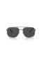Ray-Ban RB3699 L (59 - 18) cu lentile Gri si rama de Argint ochelari de Soare
