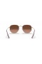 Ray-Ban RB3548N Hexagonale Plat Lentile M (51 - 21), cu lentile Maro și Cupru cadru ochelari de Soare