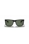 Ray-Ban RB4165 Justin Clasic S (54 - 16), cu lentile Verzi și Negre, ochelari de Soare cadru