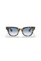 Ray-Ban RB2168 Meteor Fleck L (50 - 20), cu lentile Albastre și broasca Țestoasă, ochelari de Soare cadru