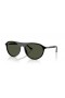 Ray-Ban RB2215 XL (56 - 20), cu lentile Verzi și Negre, ochelari de Soare cadru