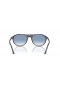 Ray-Ban RB2215 XL (56 - 20), cu lentile Albastre și Albastre cadru ochelari de Soare